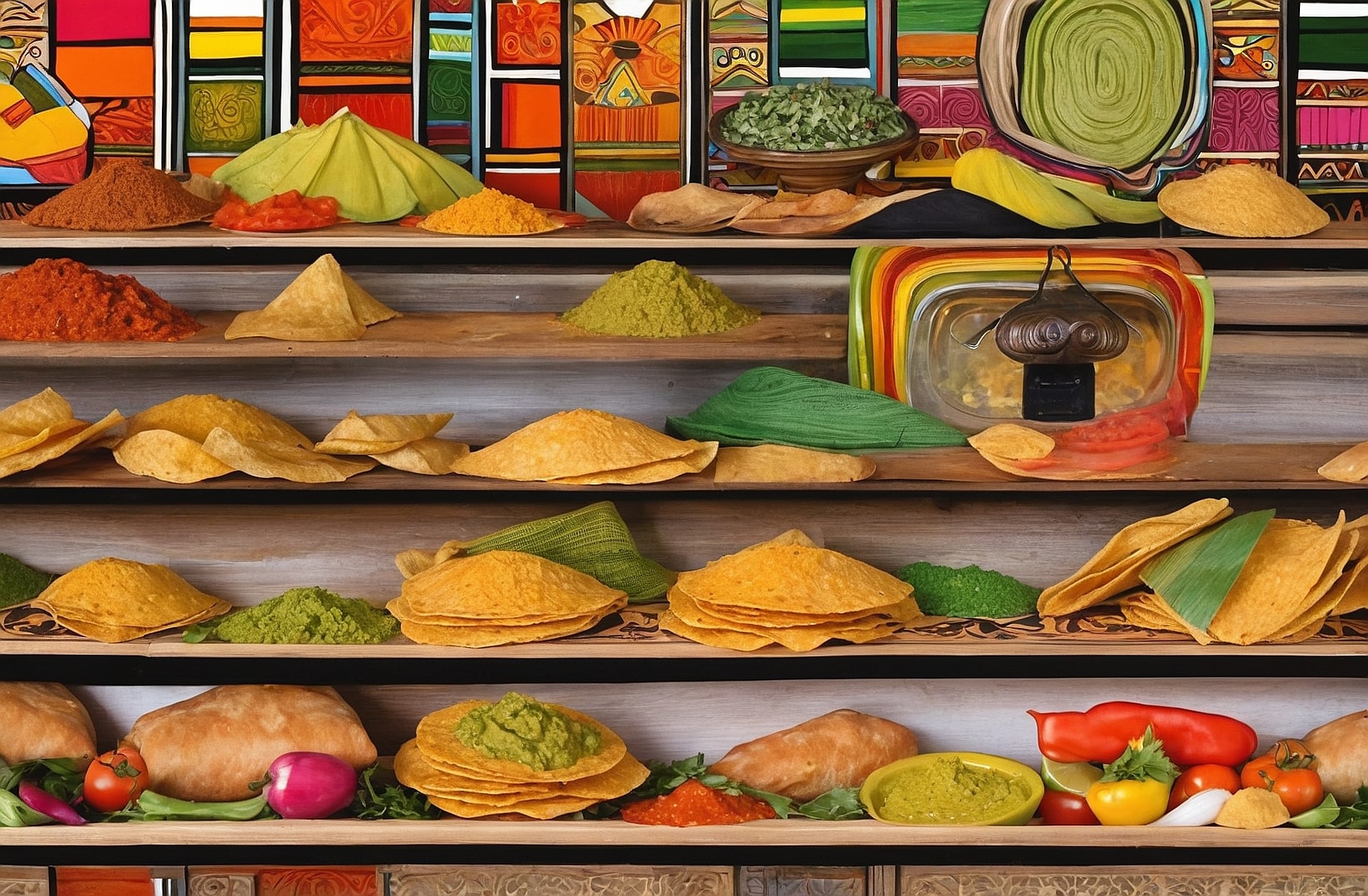 Celebración de la comida mexicana.