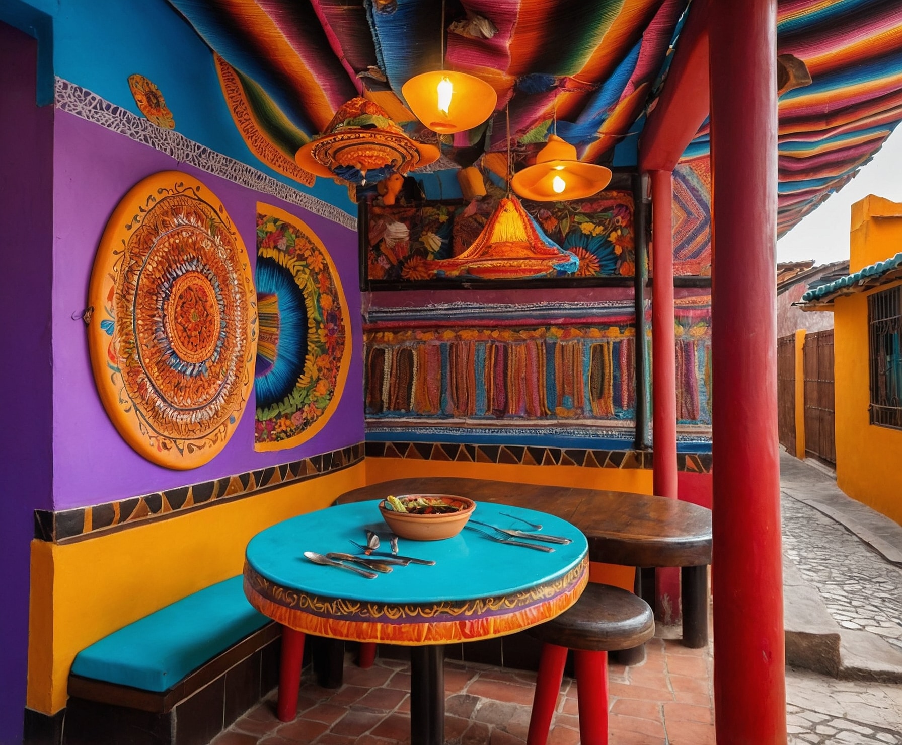 Plato mexicano tradicional con sabores vibrantes.