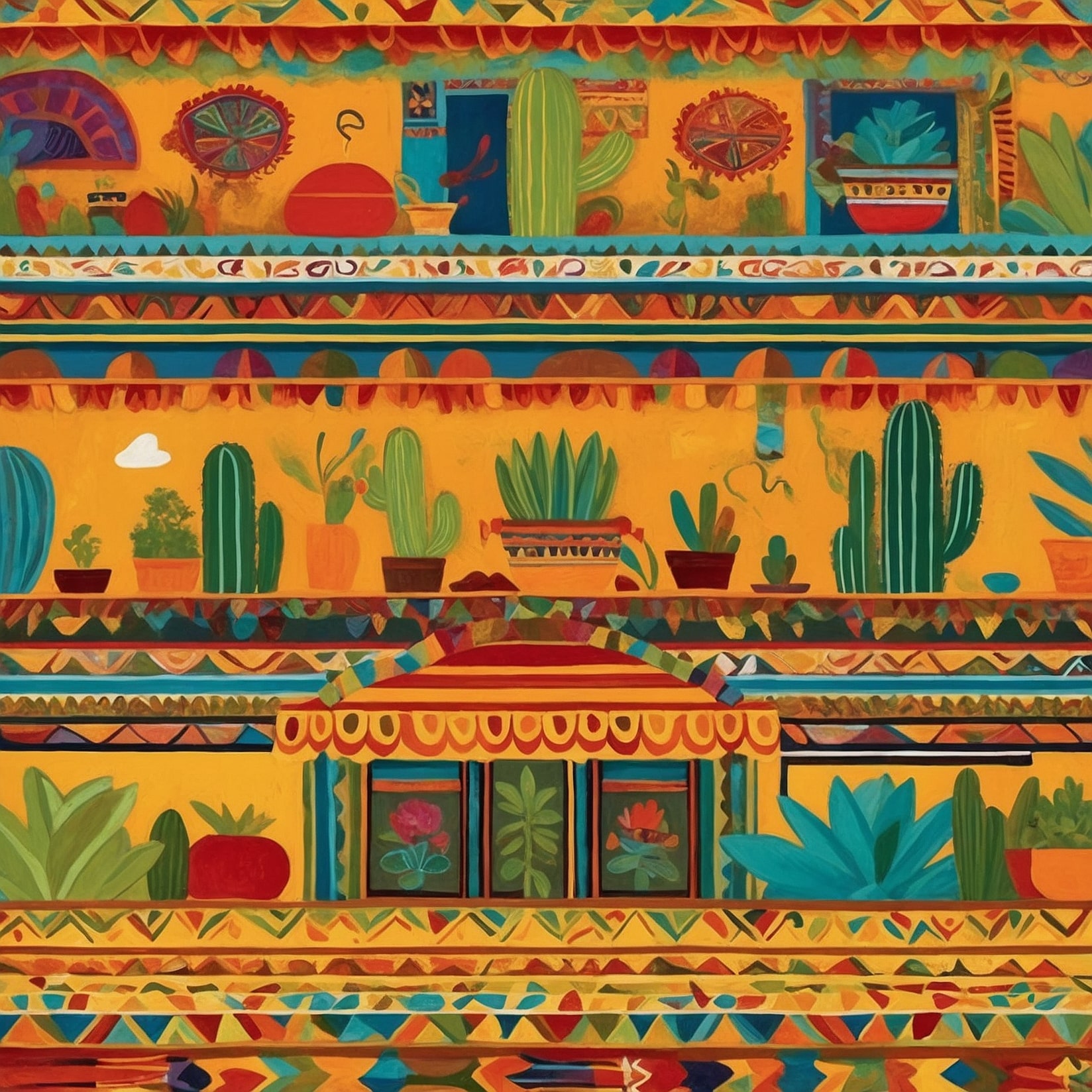 Auténtica comida mexicana servida.